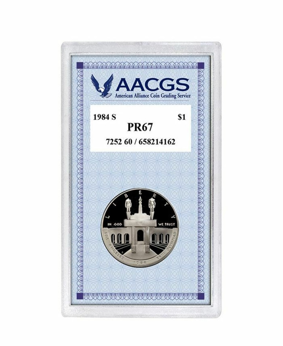 Misc_Gifts * | American Coin Treasures Proof Commemorative Silver Dollar Graded Pr67 Multi