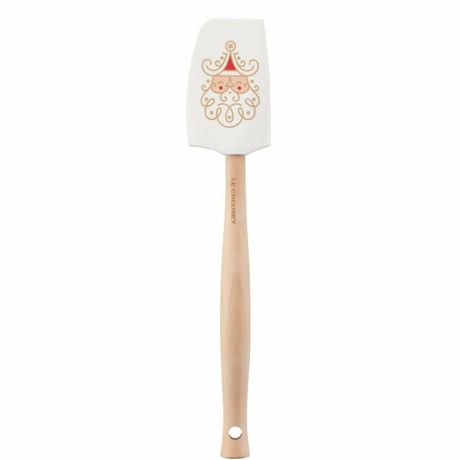 Cooks' Tools * | Le Creuset Craft Series Medium Spatula | Noel (Santa #1)