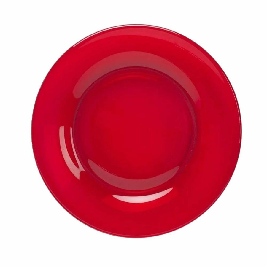 Glassware & Tabletop * | Mosser Glass 10 Plate | Red