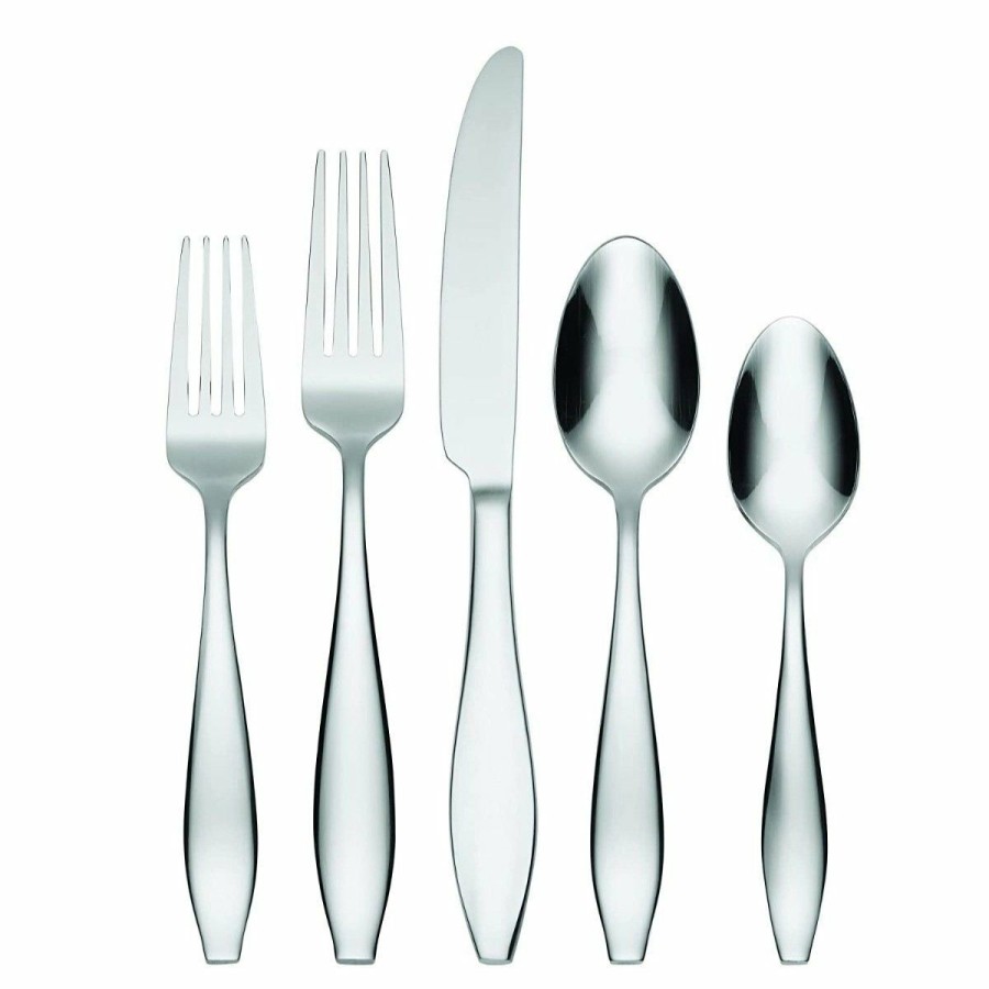 Glassware & Tabletop * | Oneida 18/0 Stainless Steel 65-Piece Flatware Set | Comet