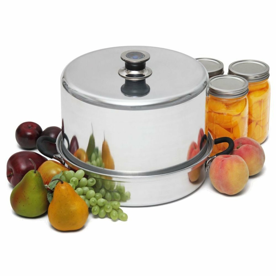 Cooks' Tools * | Kitchen Crop Fruitsaver Aluminum Steam Canner