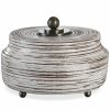 Misc_Gifts * | Uttermost Saltillo White Ceramic Box