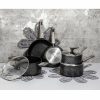 Kitchen * | Brooklyn Steel Co. 12-Pc. Cosmo Cookware Set Black