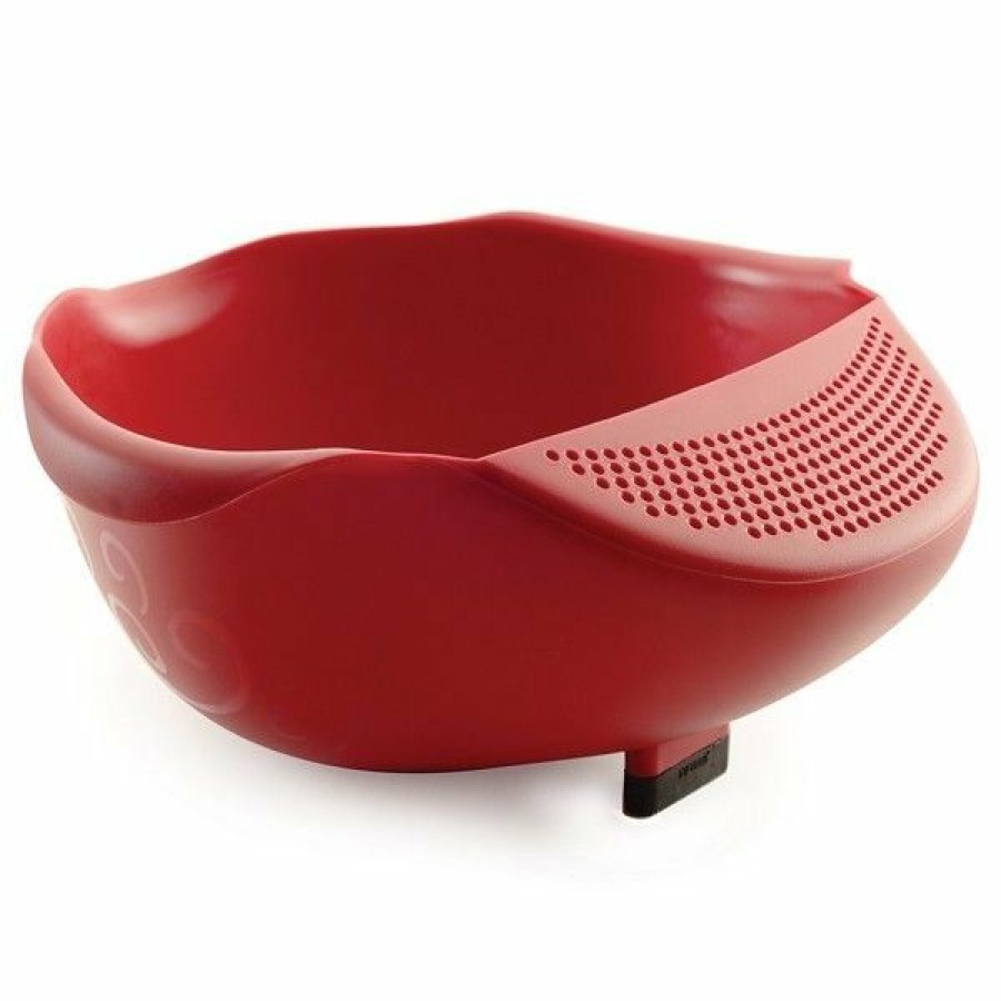 Cooks' Tools * | Norpro Serving Bowl With Strainer