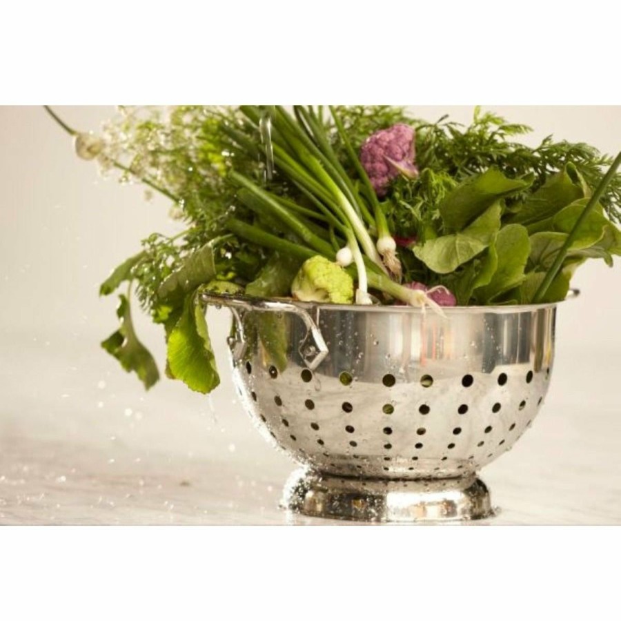 Cooks' Tools * | All-Clad Stainless Steel Colander | 5 Qt.