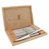 Kitchen * | Zwilling J.A. Henckels 8-Pc Steak Knife Set With Wood Presentation Case