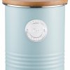 Cooks' Tools * | Typhoon Living Collection 1-Quart Tea Canister | Blue