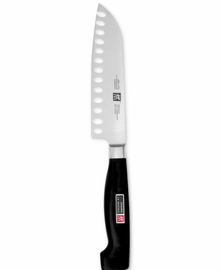 Kitchen * | Zwilling Four Star 5.5 Hollow Edge Santoku Knife