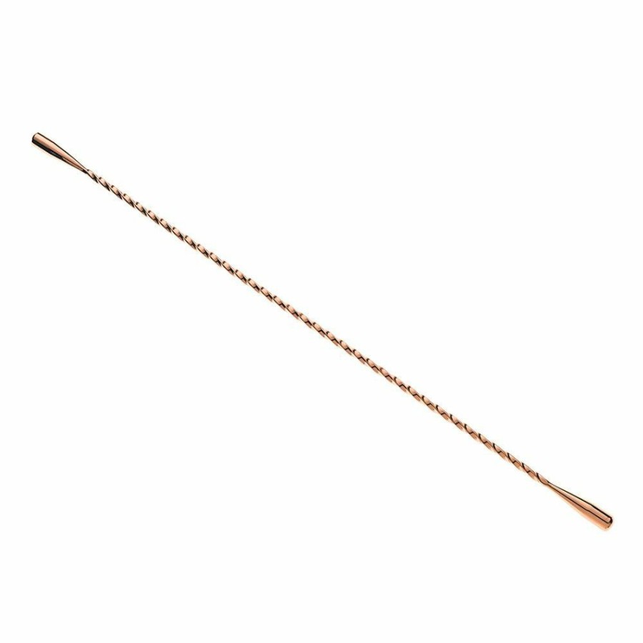 Glassware & Tabletop * | Mercer Barfly Barfly Double Ended Stainless Steel Cocktail Stirrer | Copper Plated