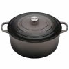 Kitchen * | Le Creuset Signature Enameled Cast Iron 13.25 Qt. Round French Oven Oyster