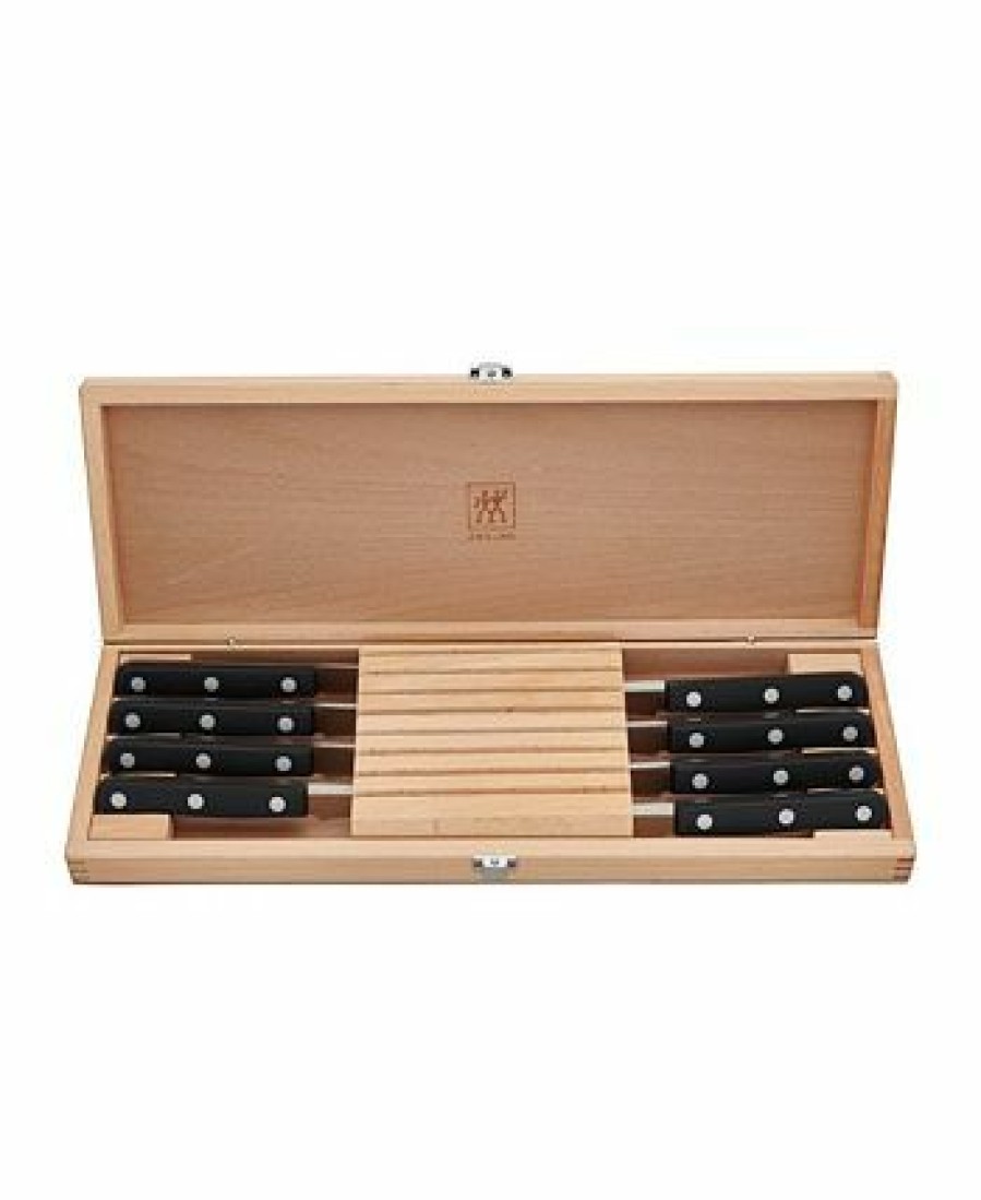 Kitchen * | Zwilling J.A. Henckels Twin Gourmet Steak Knives, 8-Piece Riveted Set