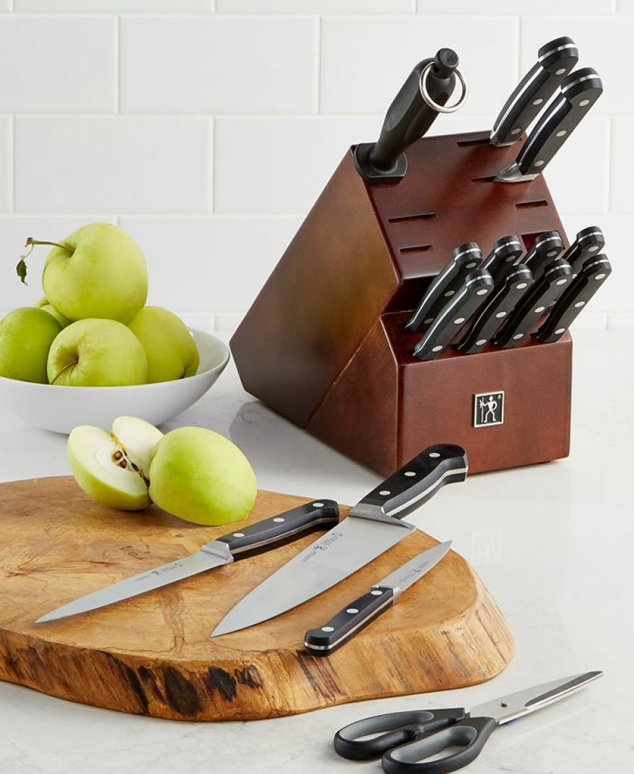 Kitchen * | J.A. Henckels Classic 16-Pc. Knife & Block Set, Created For Macy'S Silver