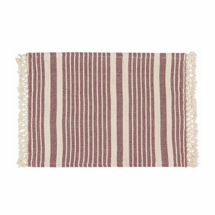 Glassware & Tabletop * | Danica Brands Danica Heirloom Piper Collection 13 X 19 Placemats (Set Of 4) | Wine