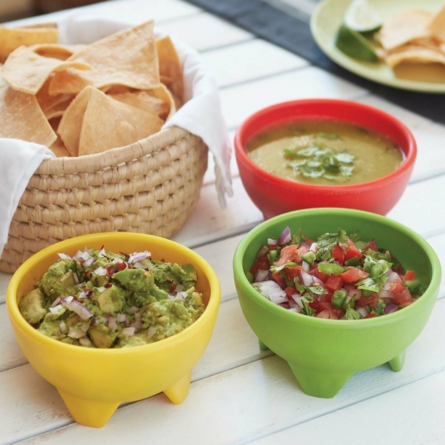 Glassware & Tabletop * | Fox Run Salsa & Guacamole Bowls | Set Of 3