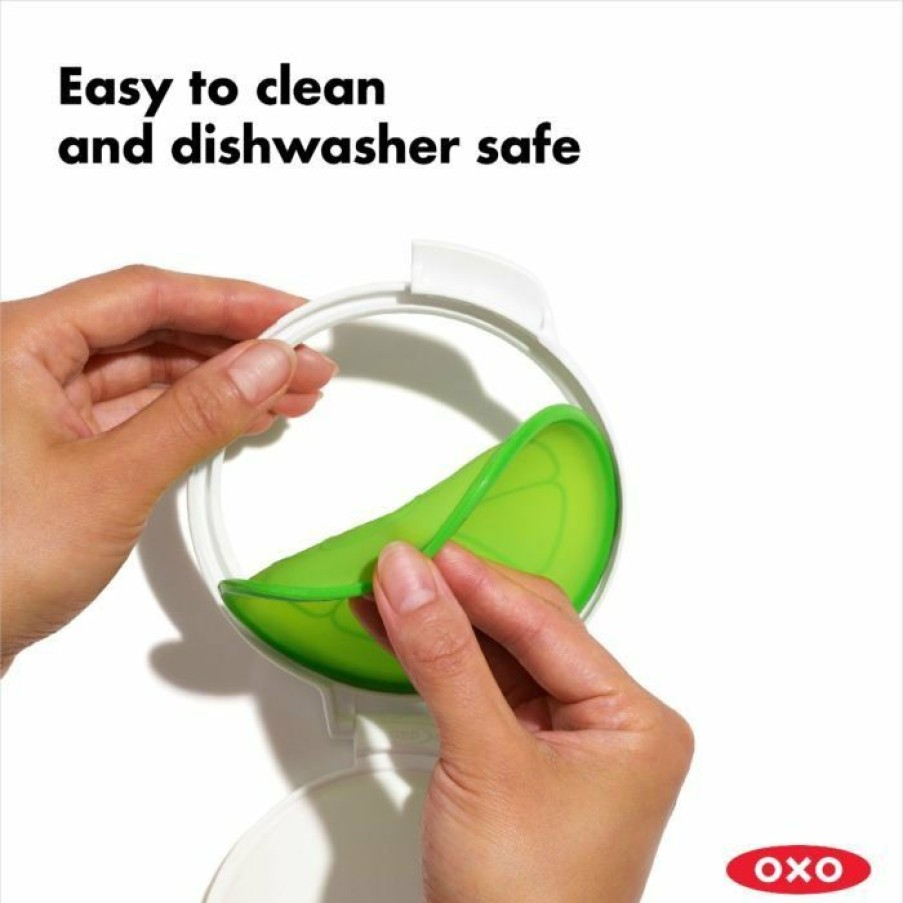 Cooks' Tools * | Oxo Cut & Keep Silicone Lime Saver