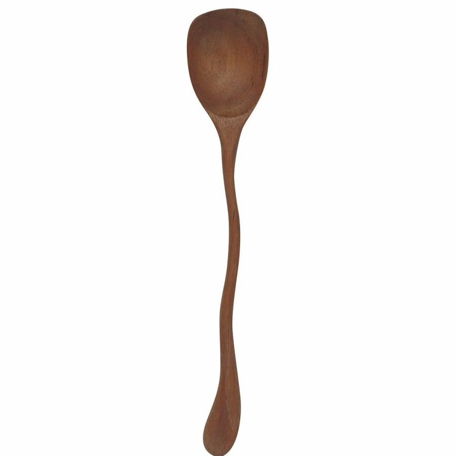 Cooks' Tools * | Danica Brands Danica Heirloom Reclaimed Teak Wood 7 Spoon | Wavy