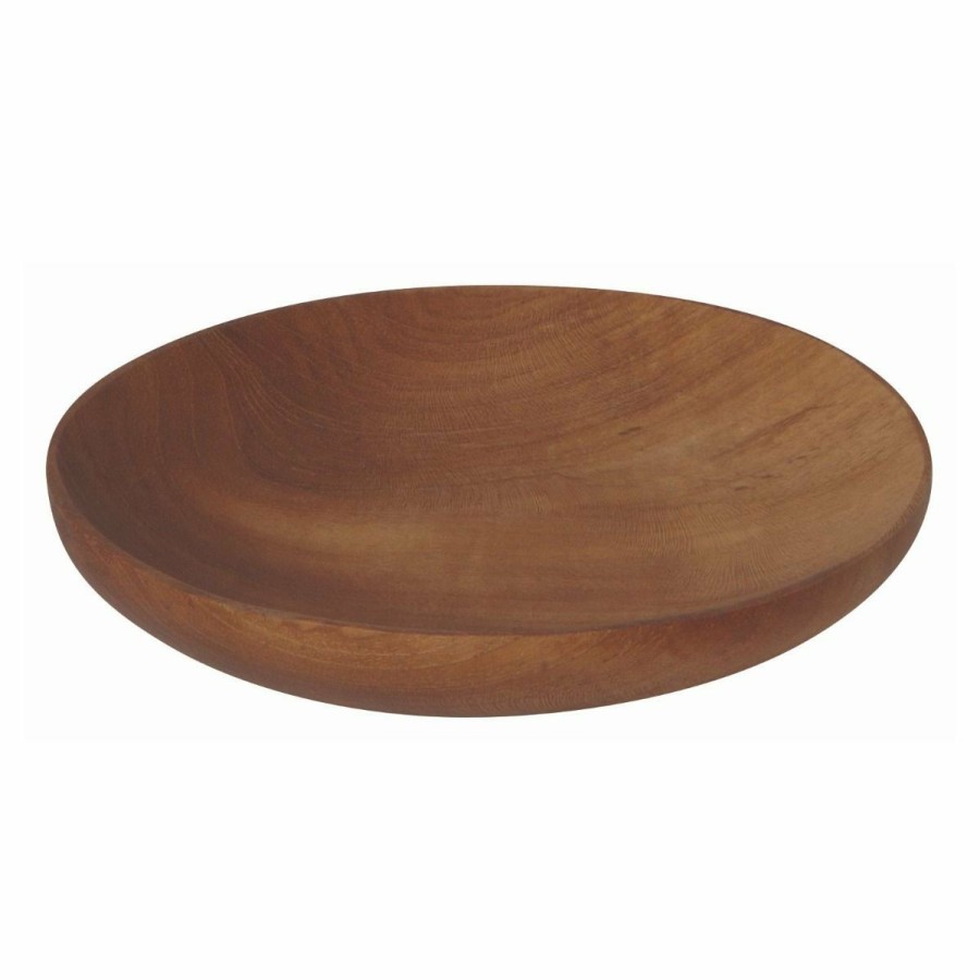 Glassware & Tabletop * | Danica Brands Danica Heirloom Reclaimed Teak Wood Round Dish | 4.75