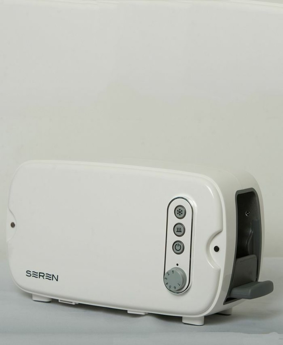 Kitchen * | Berghoff Seren Side Loading Toaster White