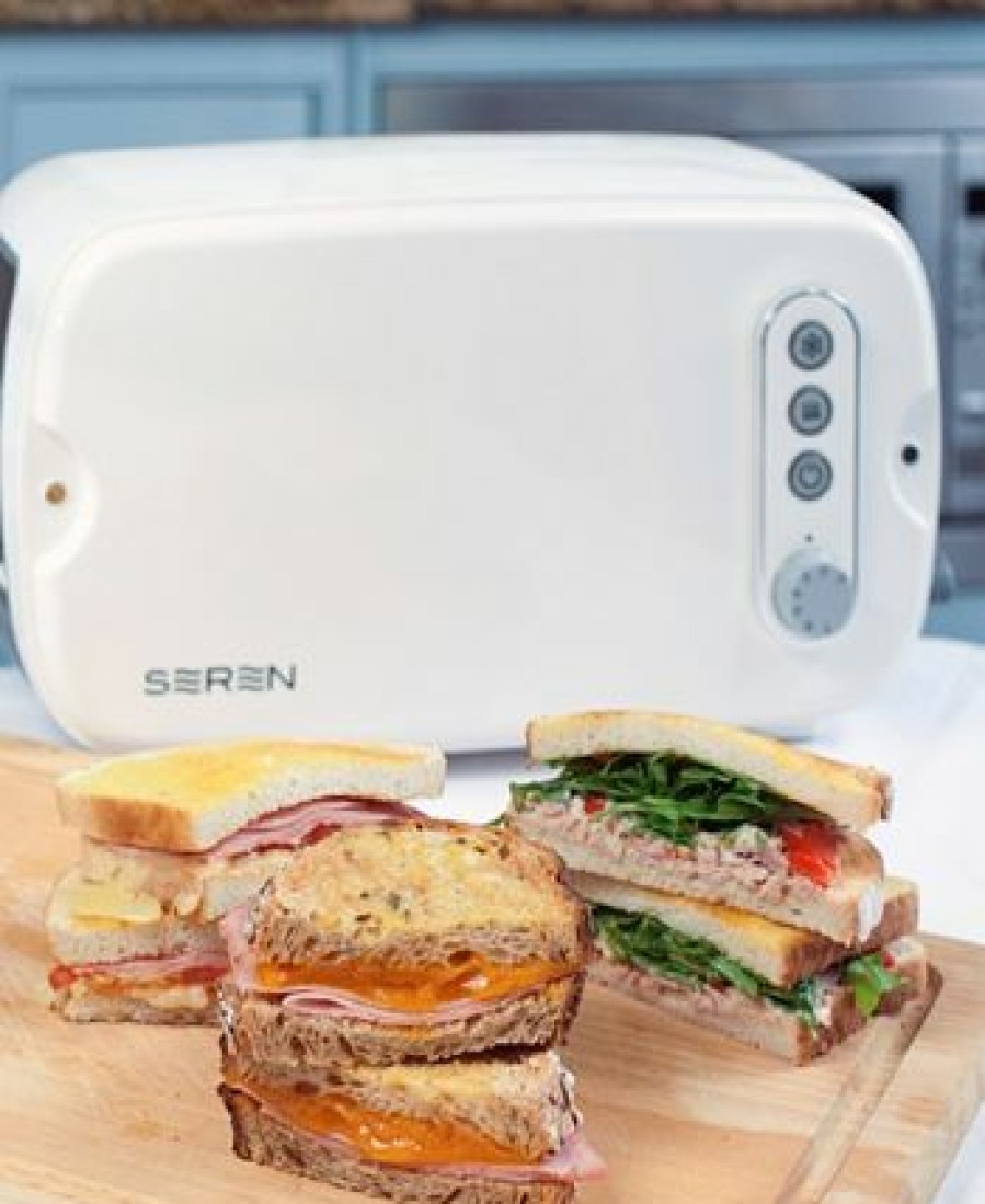 Kitchen * | Berghoff Seren Side Loading Toaster White