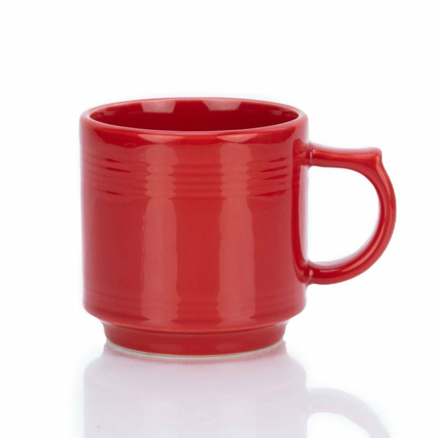 Glassware & Tabletop * | Fiesta 16Oz Stackable Mug | Scarlet