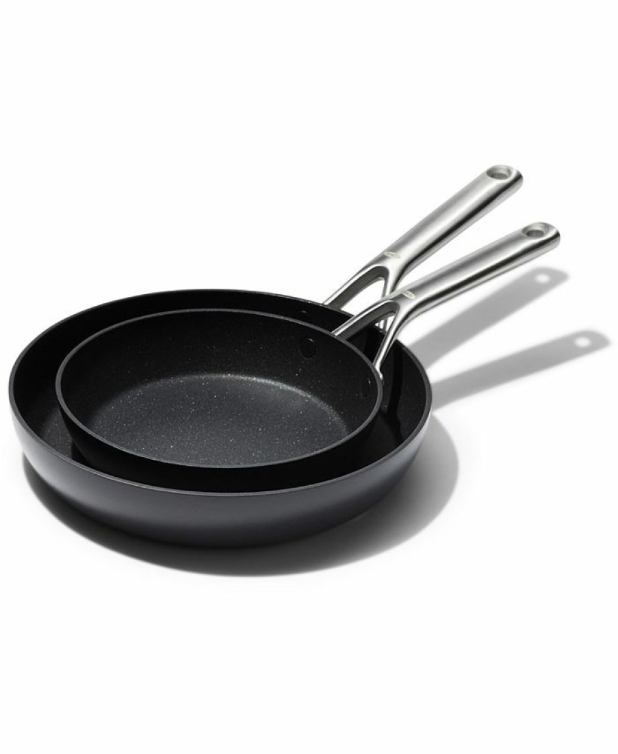 Kitchen * | Oxo Professional Ha 2-Pc. Ceramic Nonstick Frypan Set