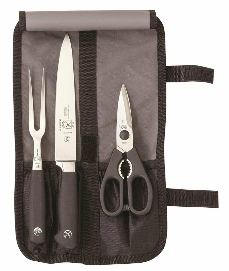 Knives * | Mercer Cutlery Mercer Culinary Genesis Forged Carving 4-Piece Set