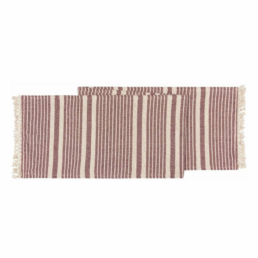 Glassware & Tabletop * | Danica Brands Danica Heirloom Piper Collection 13 X 72 Table Runner | Wine