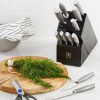 Kitchen * | J.A. Henckels International Modernist 13-Pc. Knife Block Set Silver