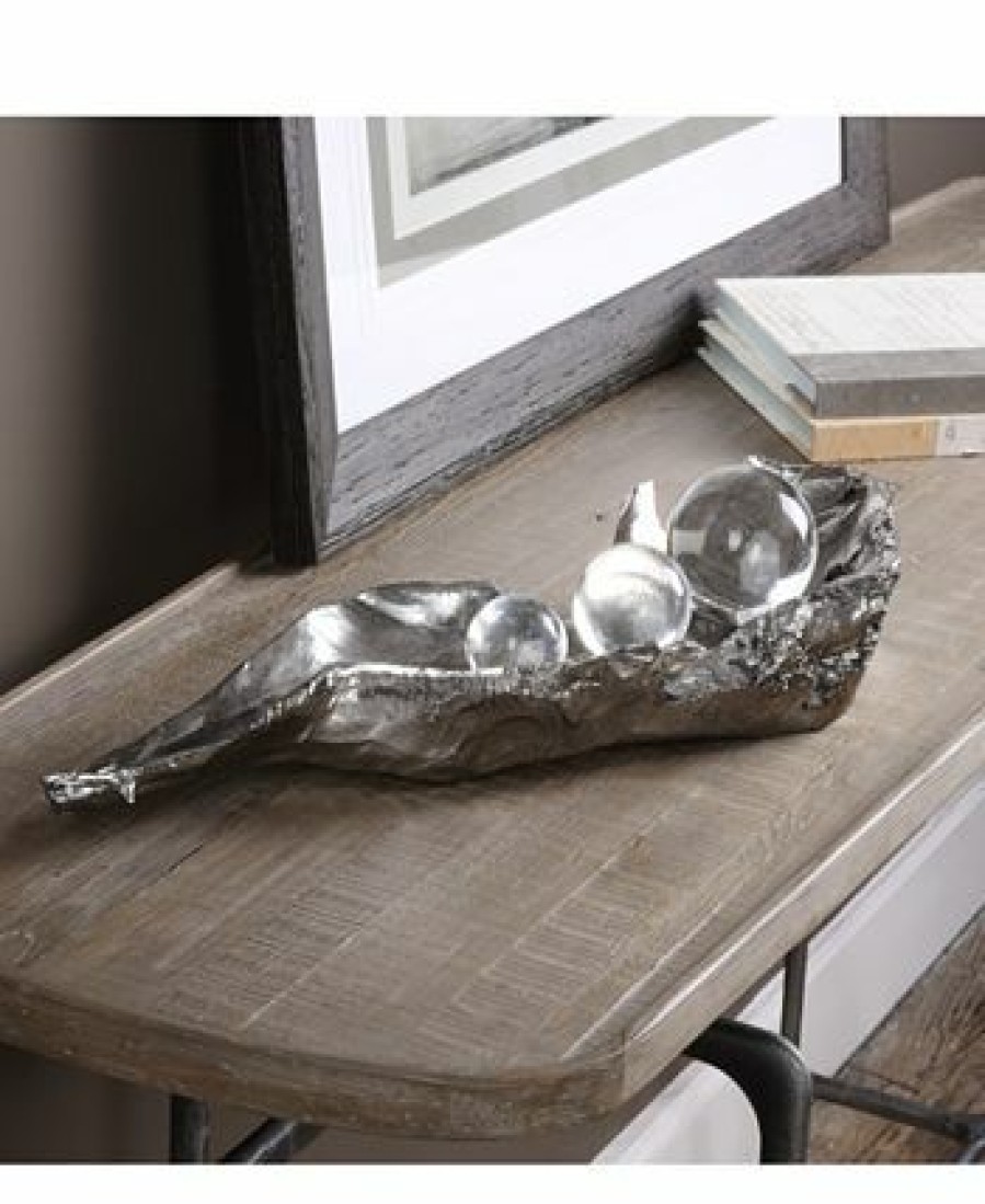 Misc_Gifts * | Uttermost Three Peas In A Pod Metallic Sculpture