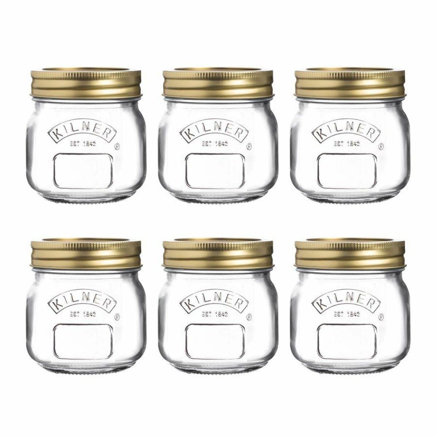 Glassware & Tabletop * | Kilner Canning Jars (Set Of 6) | 8.5Oz