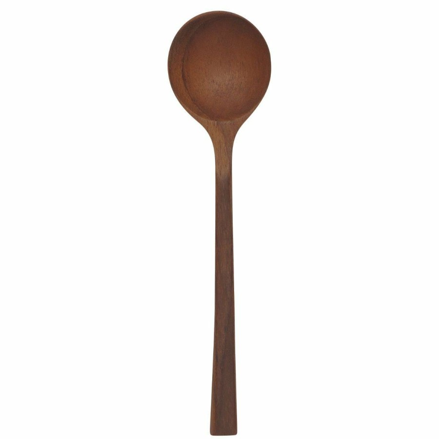 Cooks' Tools * | Danica Brands Danica Heirloom Reclaimed Teak Wood 5.25 Tea Spoon | Straight