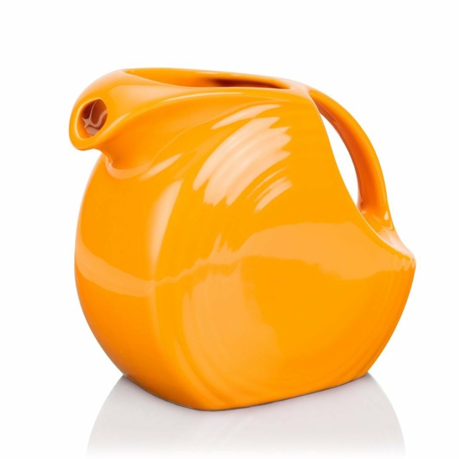 Glassware & Tabletop * | Fiesta 2 Liter Large Disk Pitcher | Butterscotch