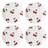 Glassware & Tabletop * | Kate Spade Vintage Cherry Dot Collection | 4-Piece Accent Plate Set