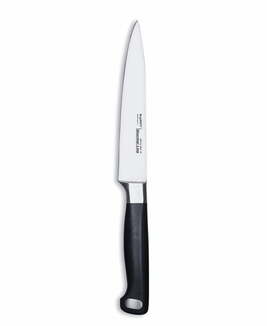 Kitchen * | Berghoff Gourmet 8 Stainless Steel Carving Knife Black