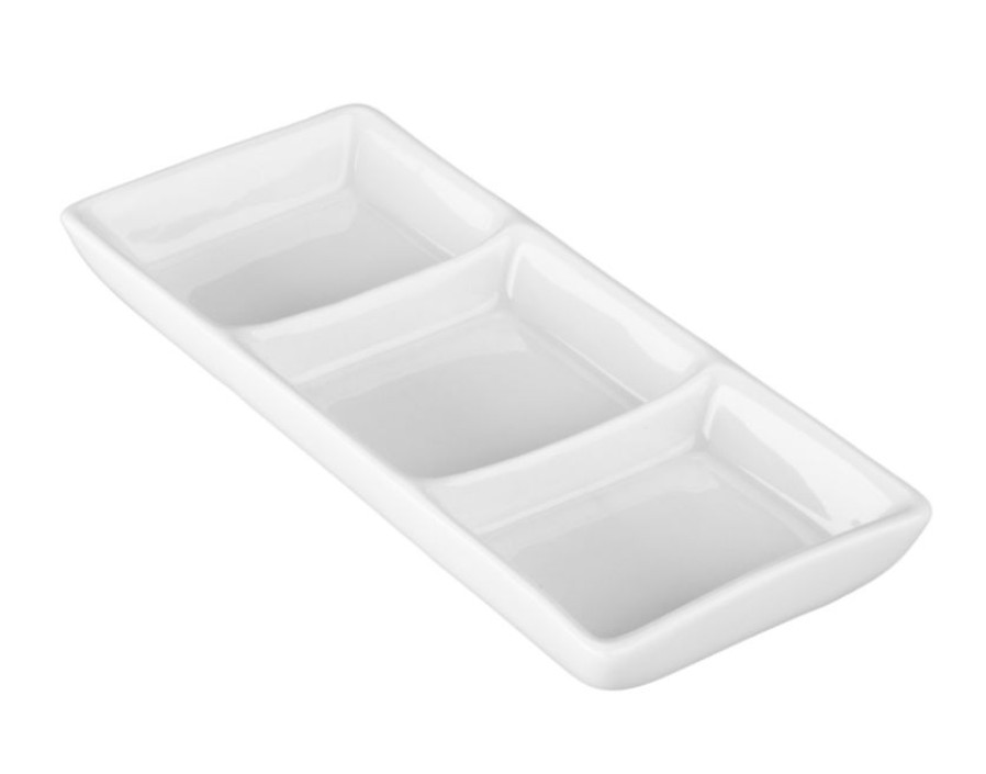 Glassware & Tabletop * | Bia Cordon Bleu 3-Compartment Dish