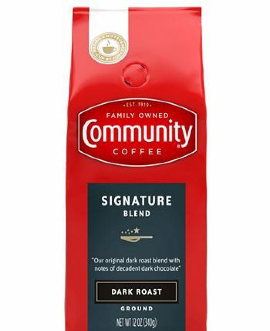 Kitchen * | Community Coffee Signature Blend Dark Roast Premium Ground Coffee, 12 Oz 6 Pack