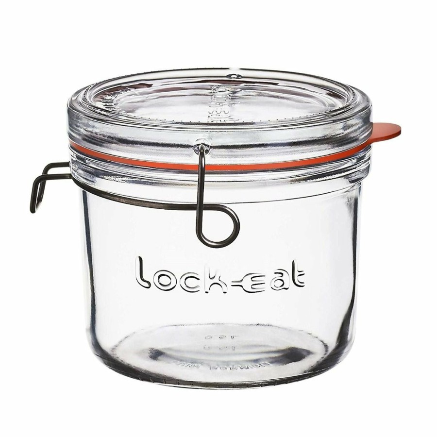 Cooks' Tools * | Luigi Bormioli Lock-Eat Food Jar 17Oz