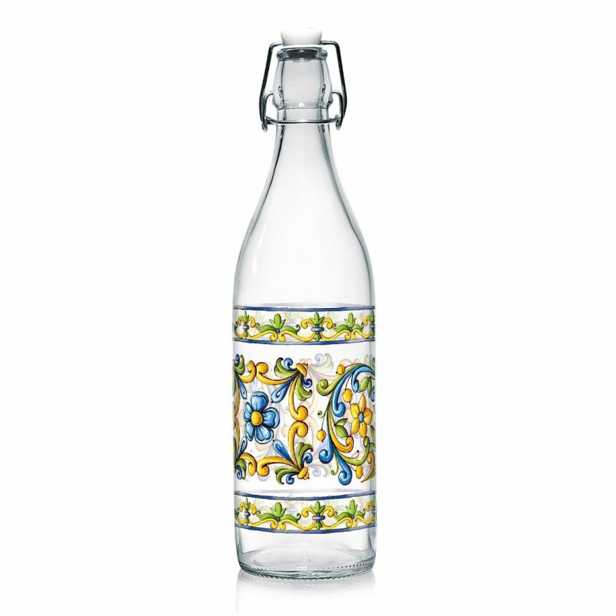 Glassware & Tabletop * | Cerve 33.8Oz Swing Top Lory Glass Bottle | Sicily