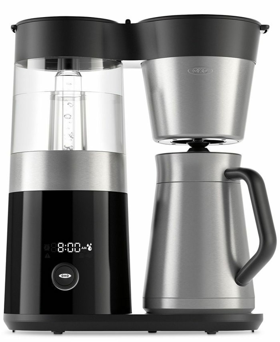 Kitchen * | Oxo 9-Cup Coffee Maker Black/Silver