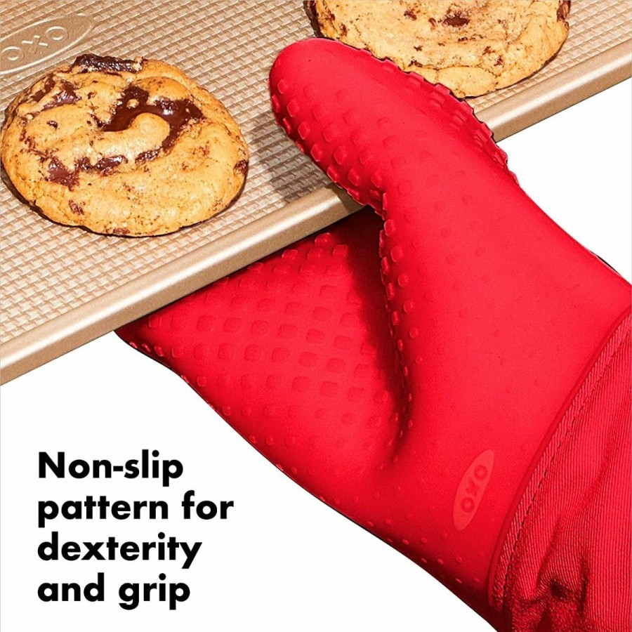 Glassware & Tabletop * | Oxo Good Grips Silicone Oven Mitt | Jam