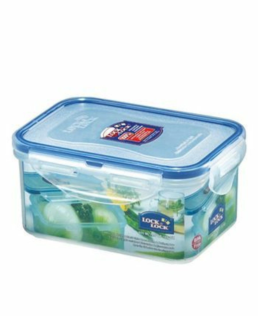 Kitchen * | Lock N Lock Easy Essentials Rectangular 20-Oz. Food Storage Container, Set Of 6 Clear