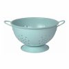 Cooks' Tools * | Danica Brands Now Designs By Danica Large Stainless Steel Colander | Matte Robins Egg