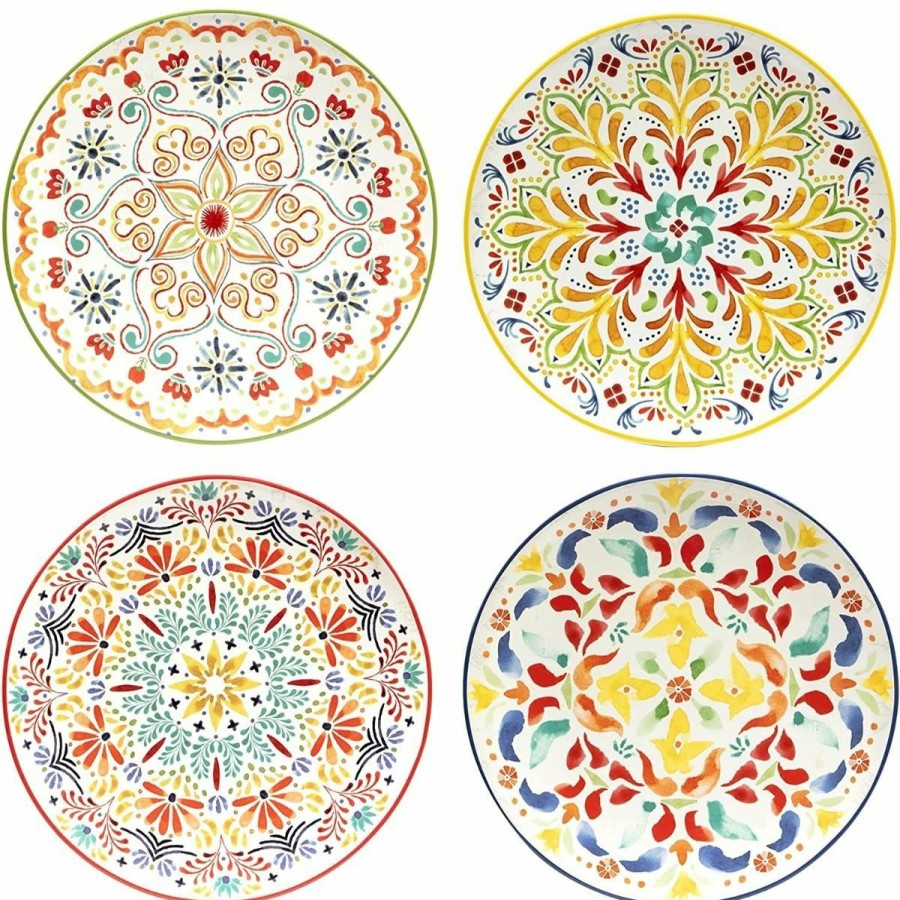 Glassware & Tabletop * | Certified International 11 Dinner Plate (Set Of 4) | Sweet & Spicey