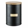 Cooks' Tools * | Typhoon Otto 1.5-Quart Tea Canister | Black