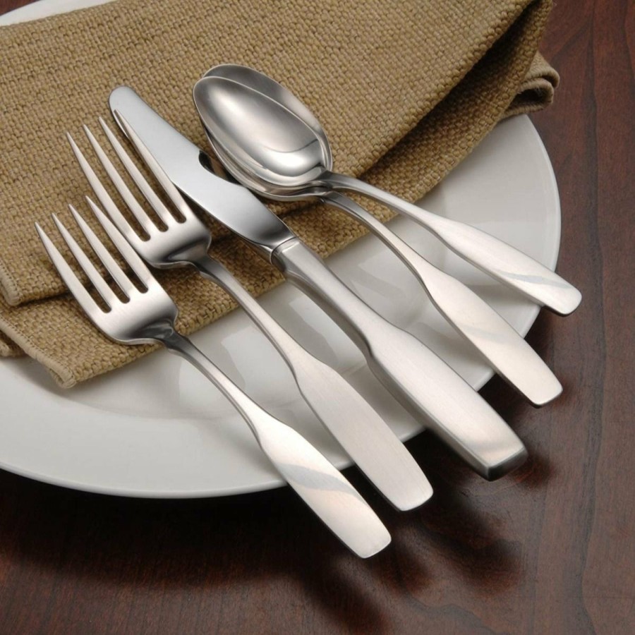 Glassware & Tabletop * | Oneida 18/10 Stainless Steel 5-Piece Flatware Set | Paul Revere