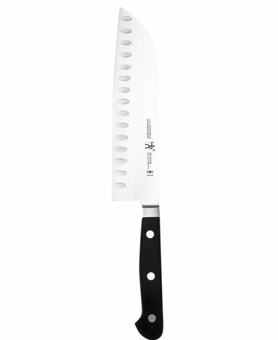 Kitchen * | J.A. Henckels International Classic Granton Hollow Edge Santoku, 7