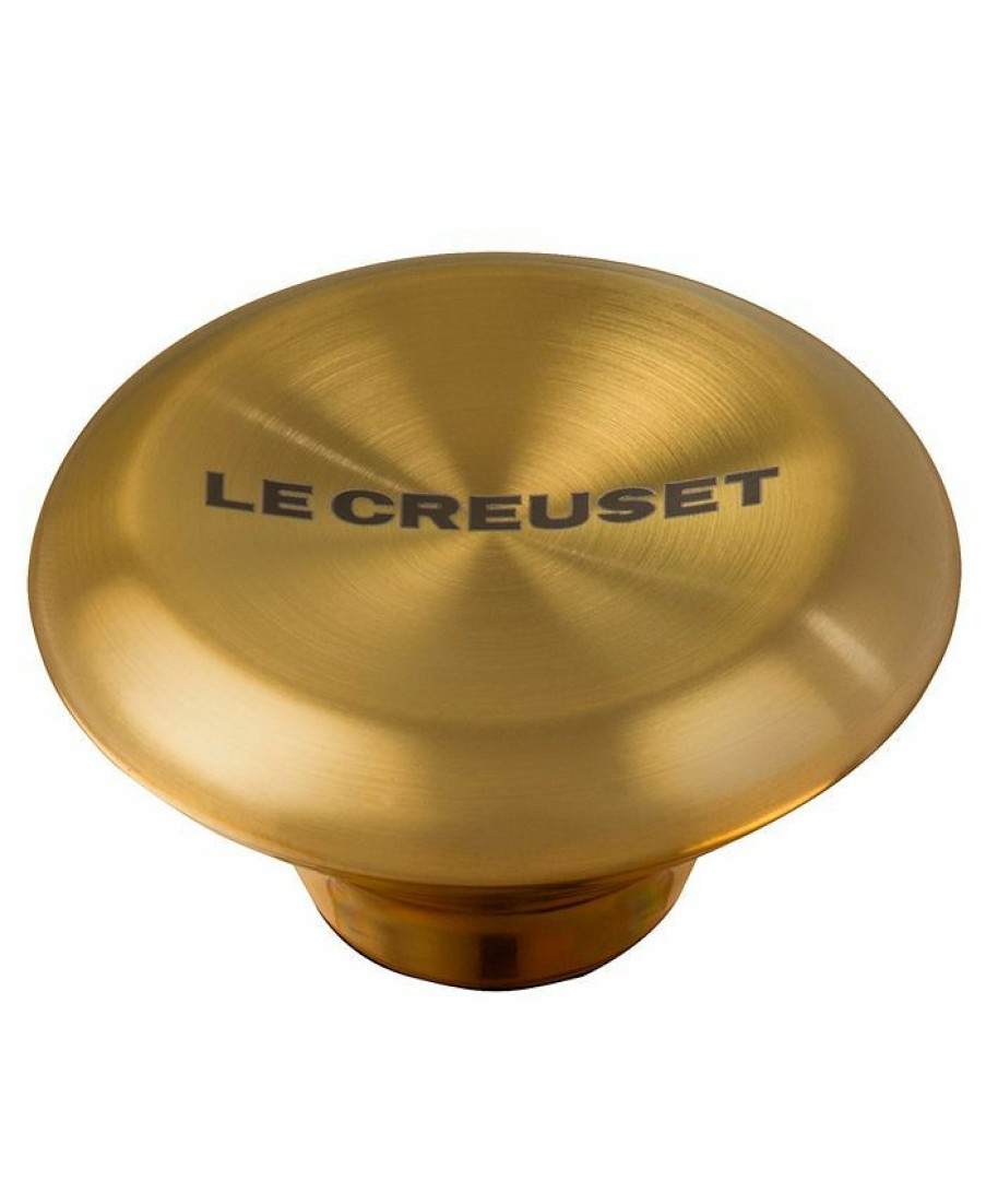 Kitchen * | Le Creuset Signature Small Knob Gold