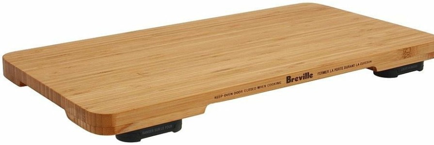 Knives * | Breville Bamboo Cutting Board | For The Breville Smart Ovens