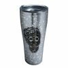 Glassware & Tabletop * | Tervis 30Oz Triple-Walled Insulated Stainless Steel Tumbler With Lid | Fiesta Skull And Vine