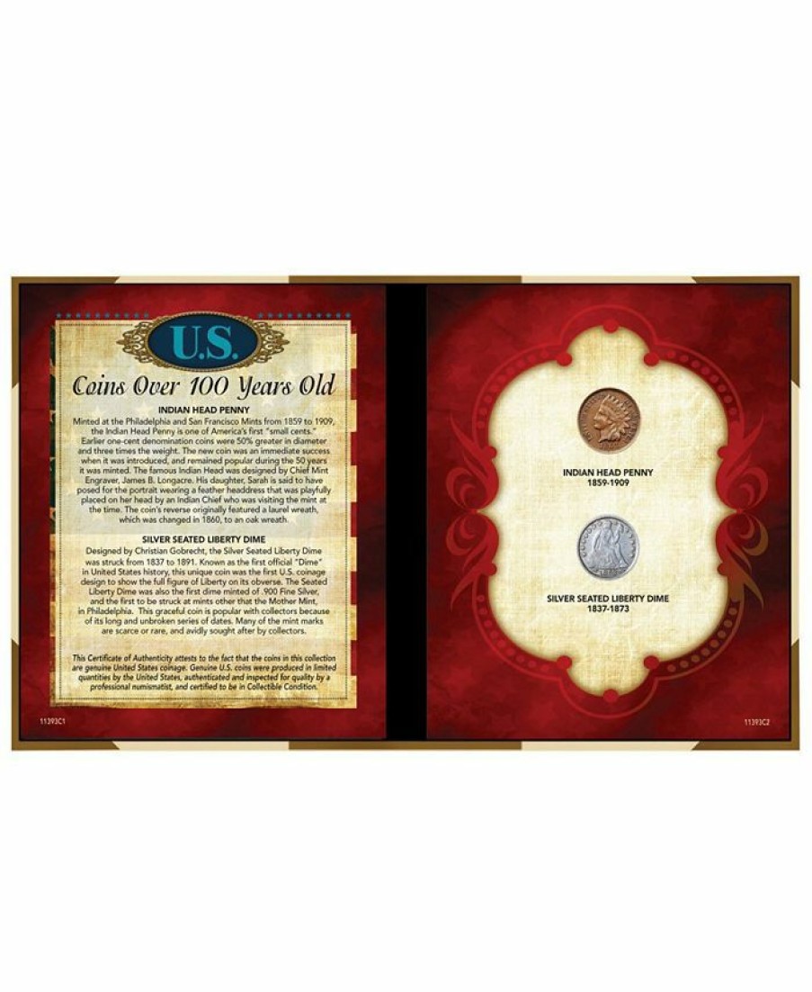 Misc_Gifts * | American Coin Treasures Over 100-Years Old Multi